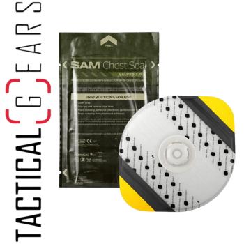 SAM® MEDICAL CHEST SEAL THORAX PFLASTER MIT VENTIL 1 STÜCK PACKUNG